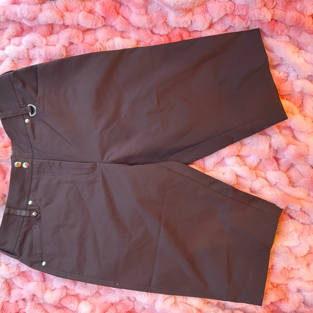 Black Classic Bermuda Golf Shorts